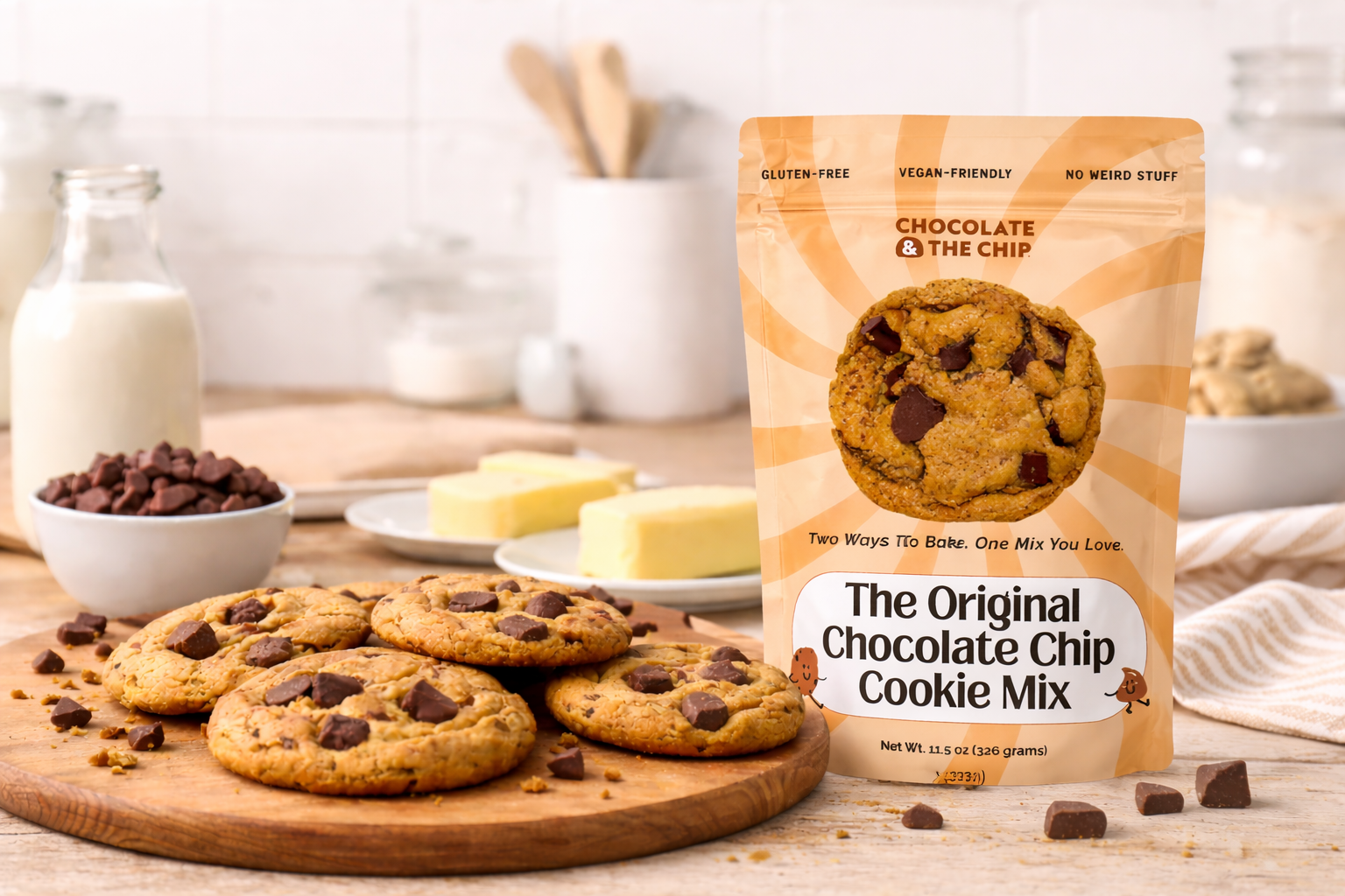 Chocolate and the Chip | Gluten-Free & Vegan Cookie Mixes