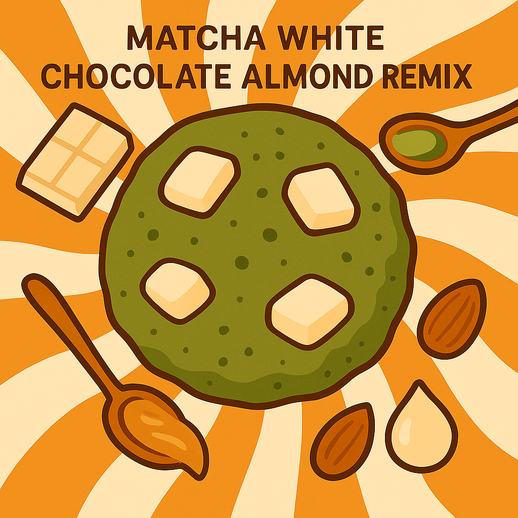 Remix Recipe: White Chocolate Matcha Latte Cookies