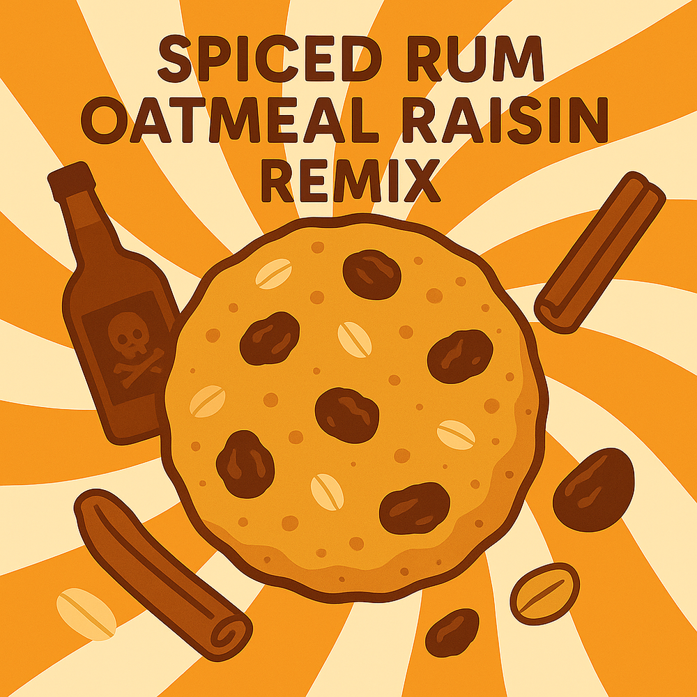 Remix Recipe: Spiced Rum Oatmeal Raisin Cookies