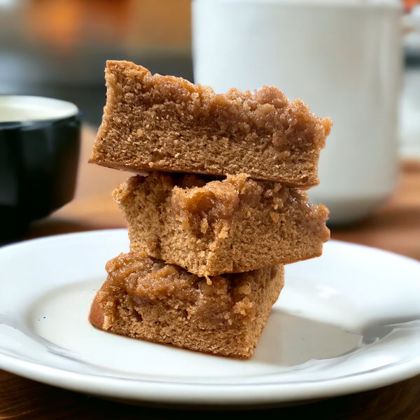 Caramel Coffee Cake Blondies Recipe