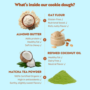 Matcha-tee Chocolate Chunk Cookie Dough | Save The Manatee Club Fundraiser