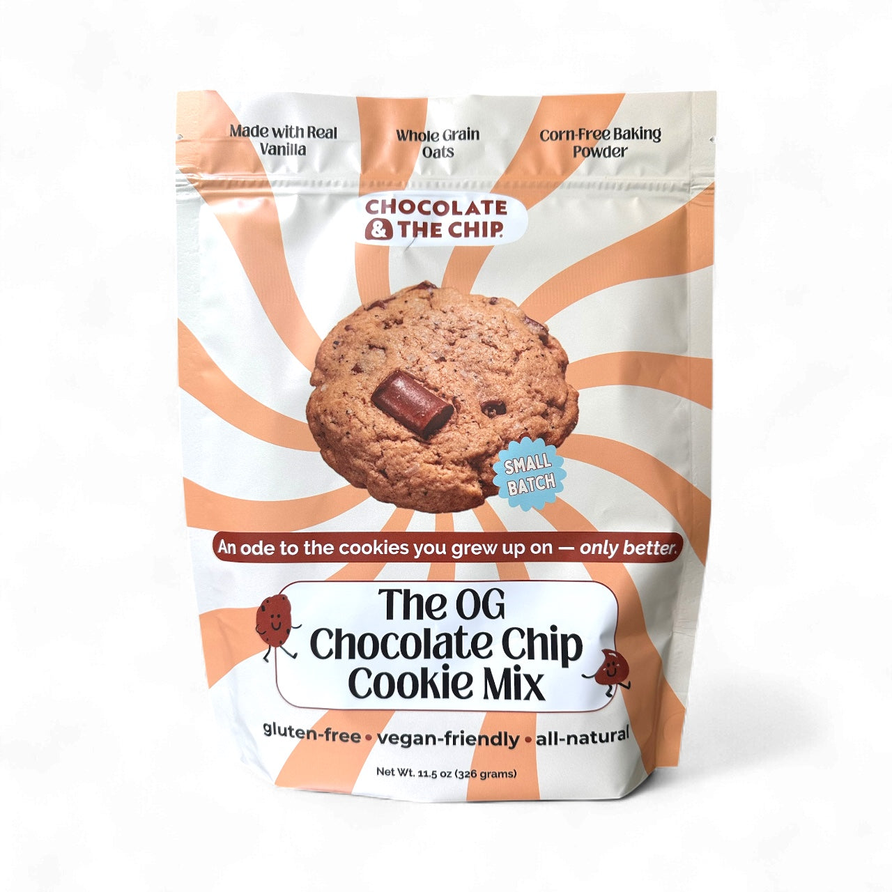 Gluten-Free Chocolate Chip Cookie Mix | Old Packaging