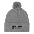 Pom-Pom Chocolate and the Chip Beanie